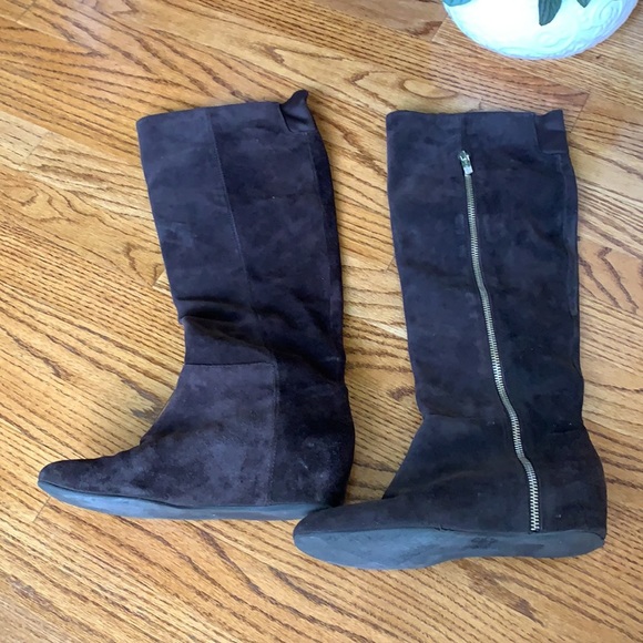 BCBGeneration Brown Suede Boot - Picture 2 of 3